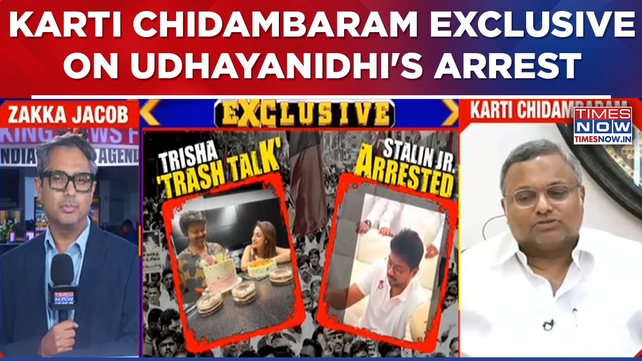 Karti Chidambaram Exclusive On Udhayanidhi's Arrest, Says 'Comment & Arrest Both Unwarranted'