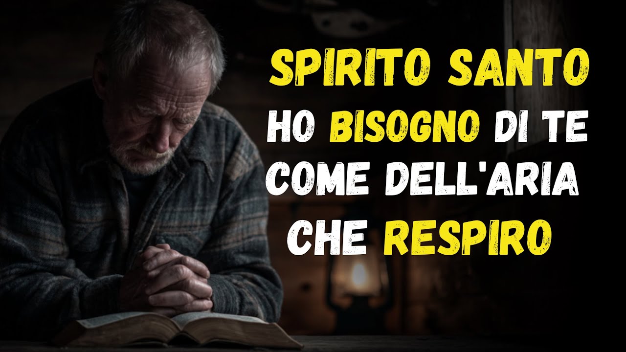 SPIRITO SANTO, perché non mi rispondi quando ho più bisogno di Te?