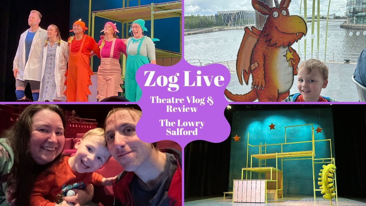 Zog Live - The Lowry Salford - Theatre Vlog & Review Including Curtain Call