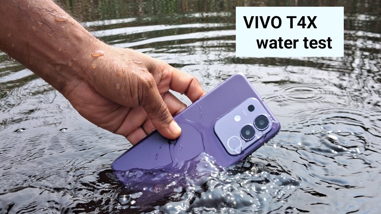 Vivo T4X Water test 