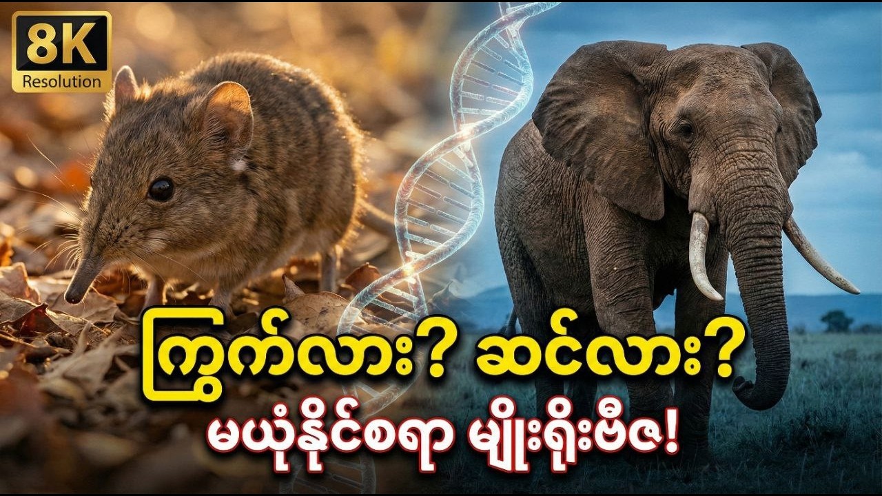 ကြွက်လိုလိုနဲ့ ဆင်အမျိုးအနွယ်ဝင် 