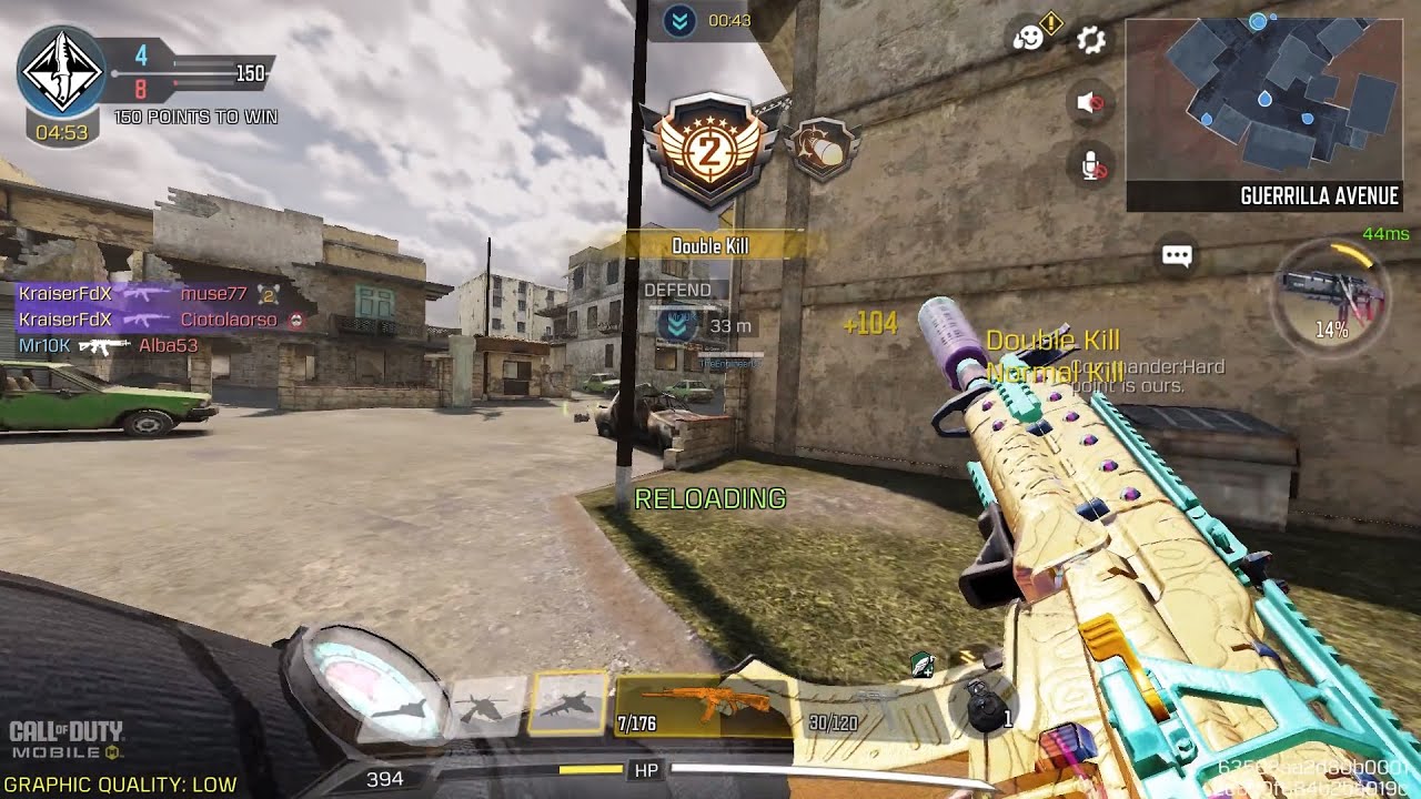 Многопользовательский игровой процесс Call of Duty Mobile