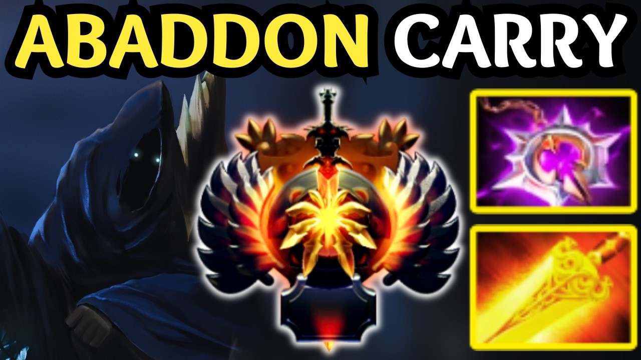 🔥 8000 MMR Broken ABADDON Carry — Full Game Domination | Dota 2 🔥
