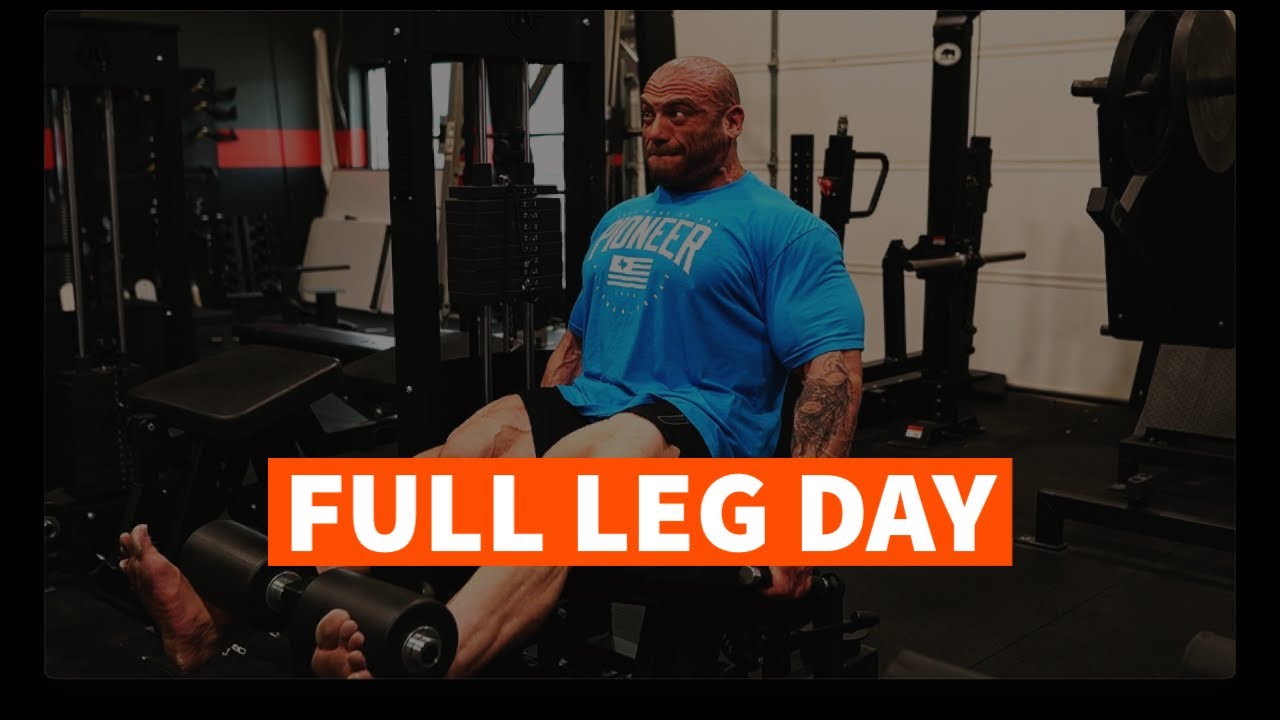 My Full Leg Day Training