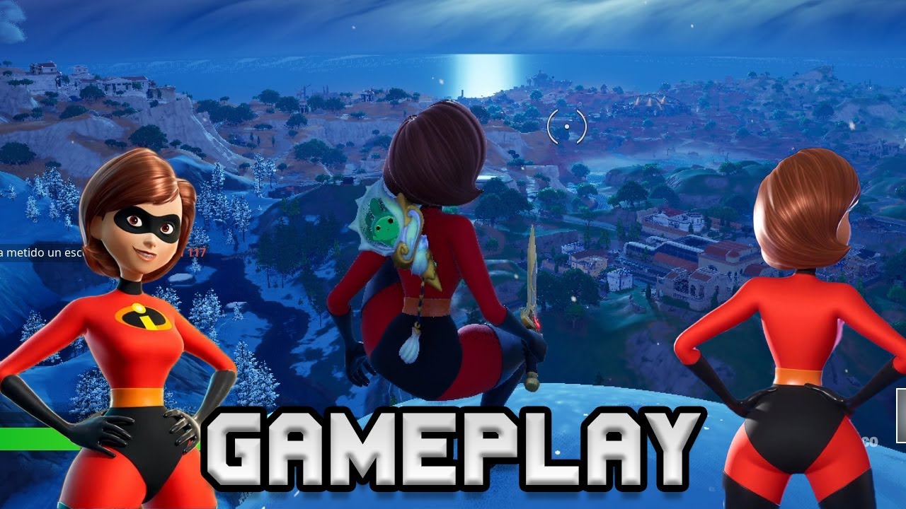 ELASTIGIRL MRS  INCREDIBLE - Gameplay Fortnite