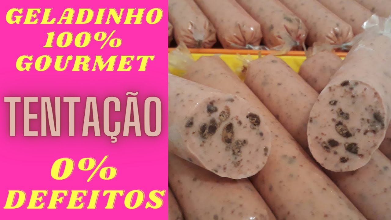 Aprenda a fazer o VERDADEIRO geladinho gourmet usando ingredientes que darão RESULTADO DE VERDADE !!