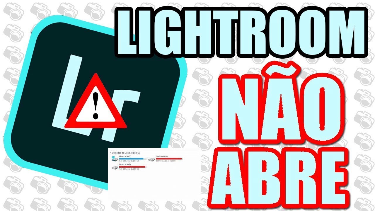 URGENTE Erro do Lightroom e HD Cheio - Dicas Práticas de como Resolver