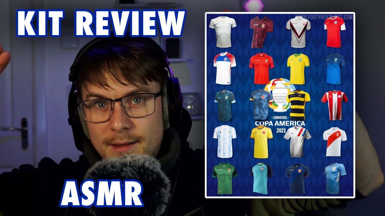 Copa America 2024 Kit Reaction (Whispered ASMR)