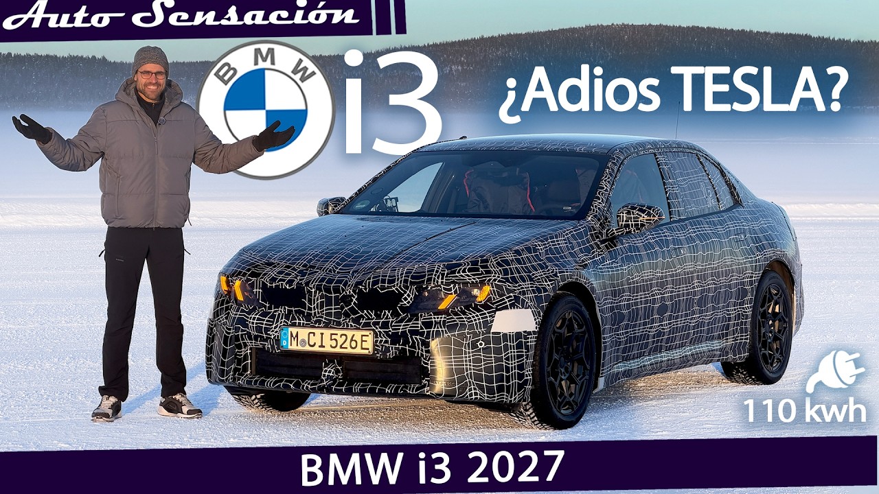 Prueba BMW i3 2027: ¿El fin de Tesla ha llegado?  | 470 CV , tracción total y  900km de autonomia.