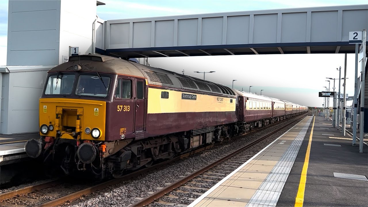 Chasing the Northern Belle in the Far North of Scotland!
