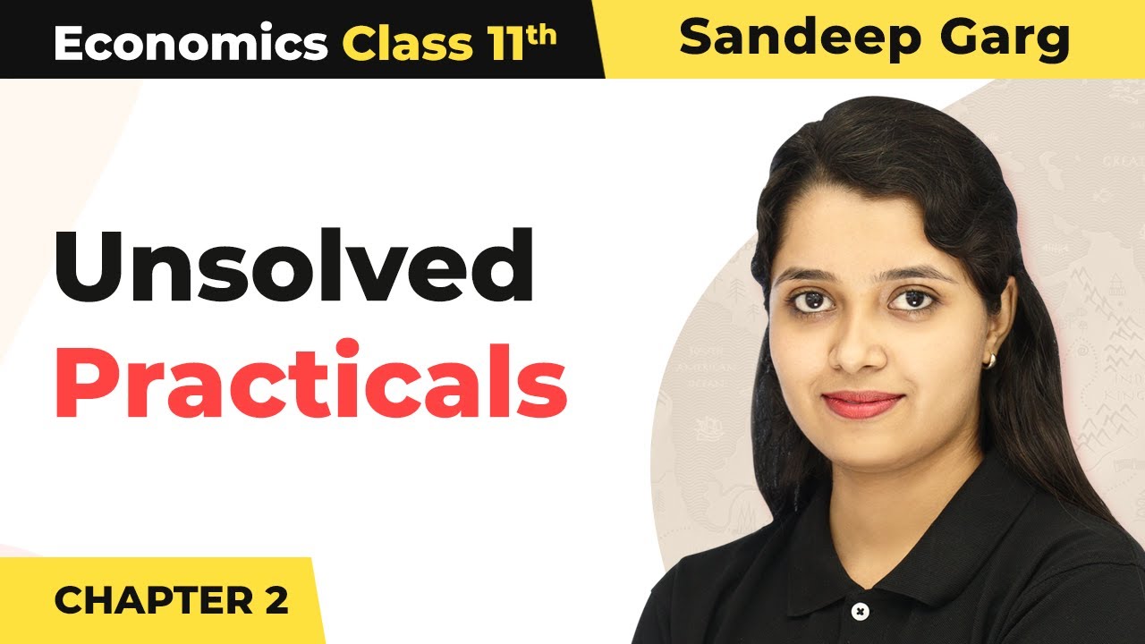 Class 11 Microeconomics Chapter 2 | Unsolved Practicals - Consumer&rsquo;s Equilibrium