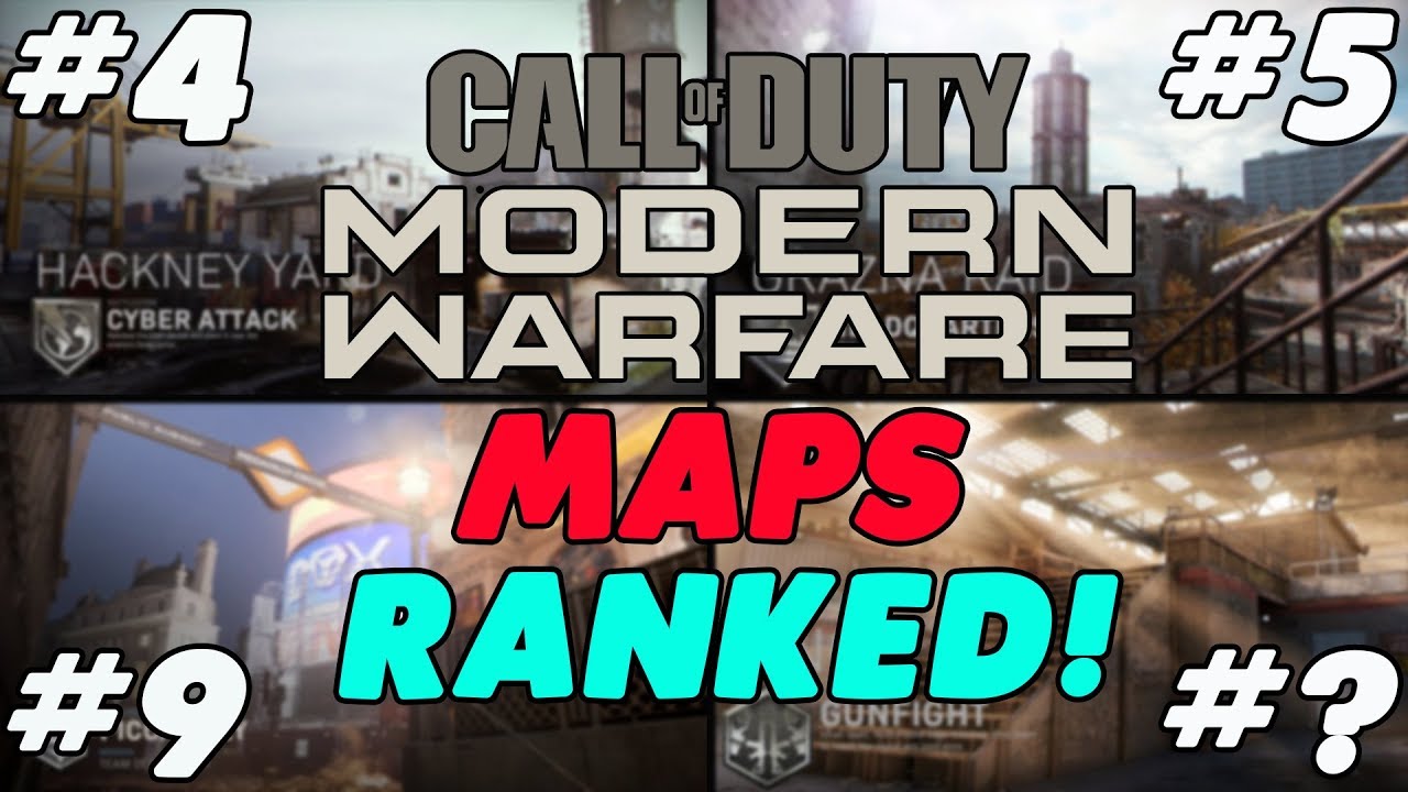 Every MODERN WARFARE Multiplayer Map RANKED! (Worst to Best Classic Maps)