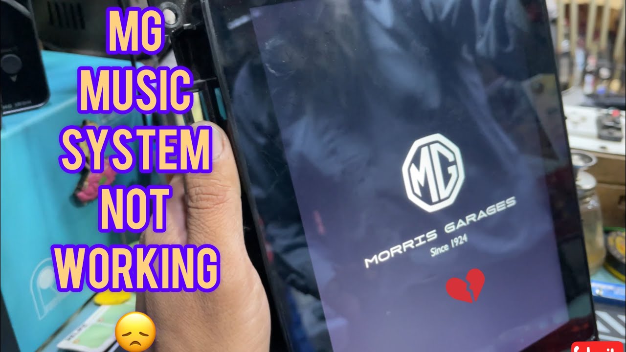 MG HECTOR CLIMATE CONTROLS NOT WORKING IN MUSIC SYSTEM || MG HECTOR ORIGINAL MUSIC SYSTEM HANG LOGO