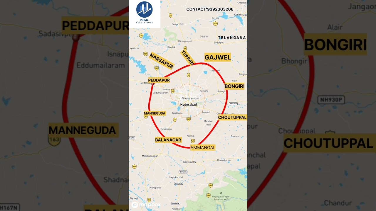 Exploring the 360km journey of the RRR (Regional Ring Road)#rrr #connectivity #telanganadevelopment