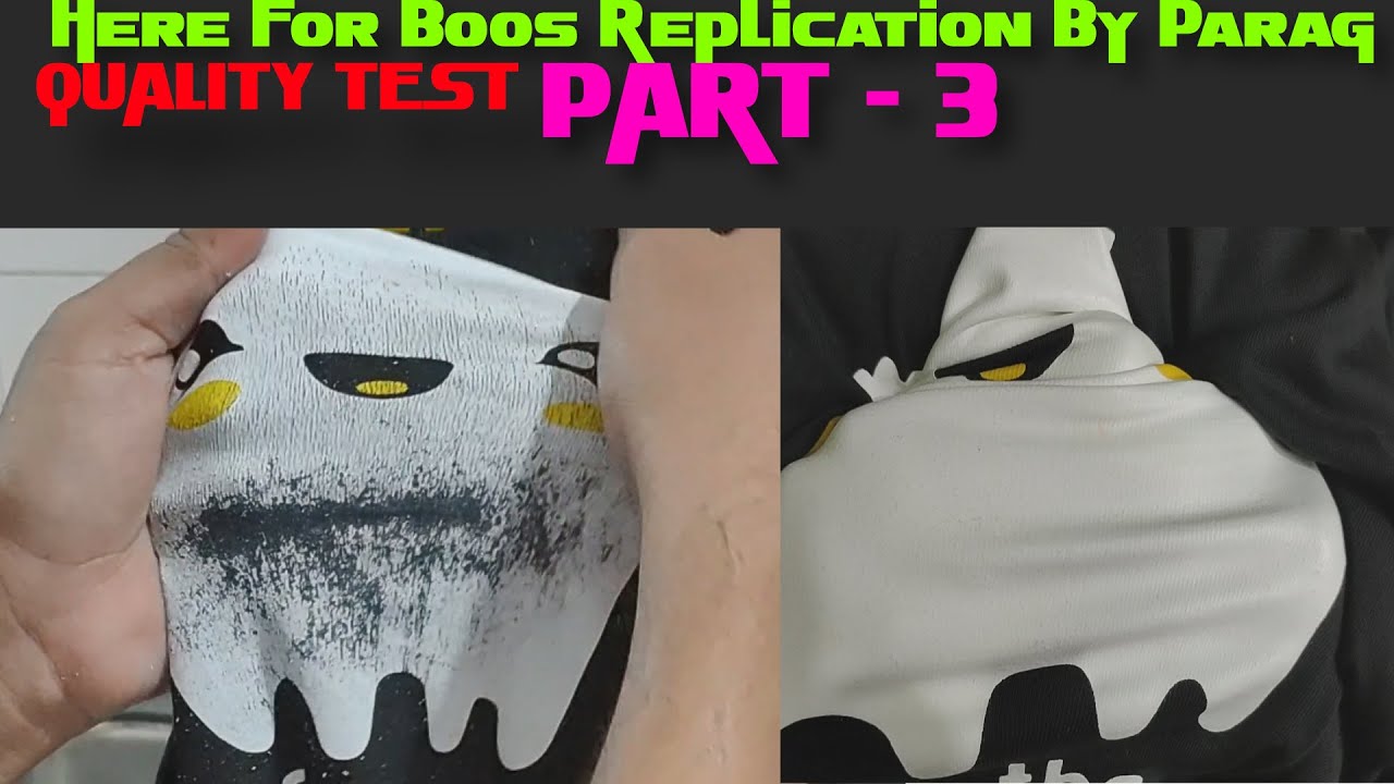 Bewakoof - Here For Boos T-shirt Replication By Parag | Part -3 Quality Test