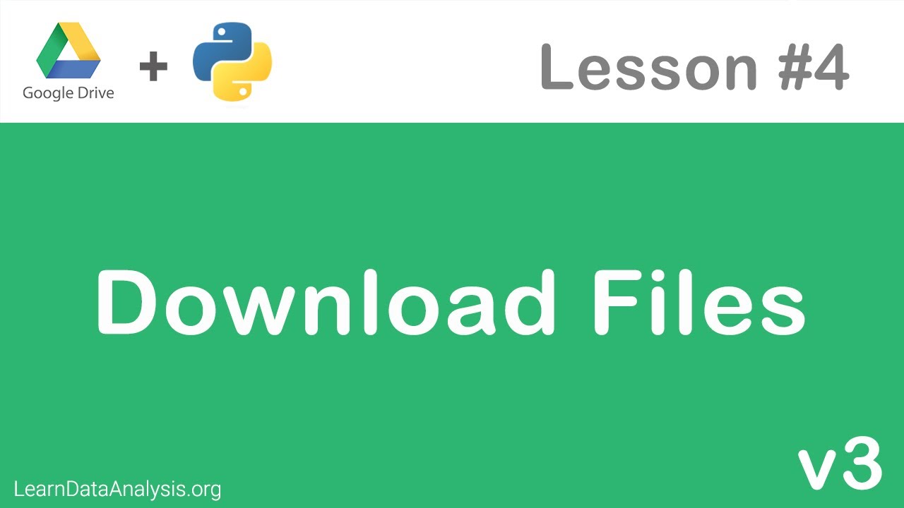 API Google Диска на Python | Загрузка файлов