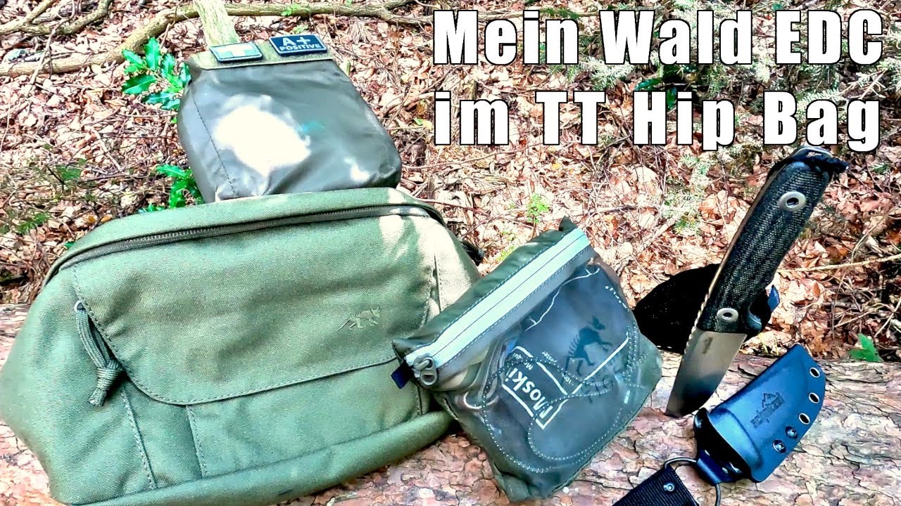 Wald EDC im Tasmanian Tiger Modular Hip Bag II