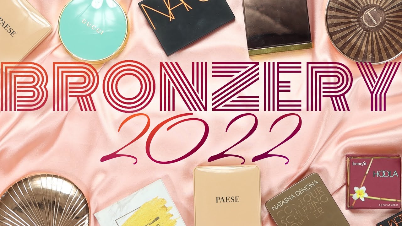 Kolekcja bronzer&oacute;w w moim Bronzer Tag 2022 | Władek BeautyBoy