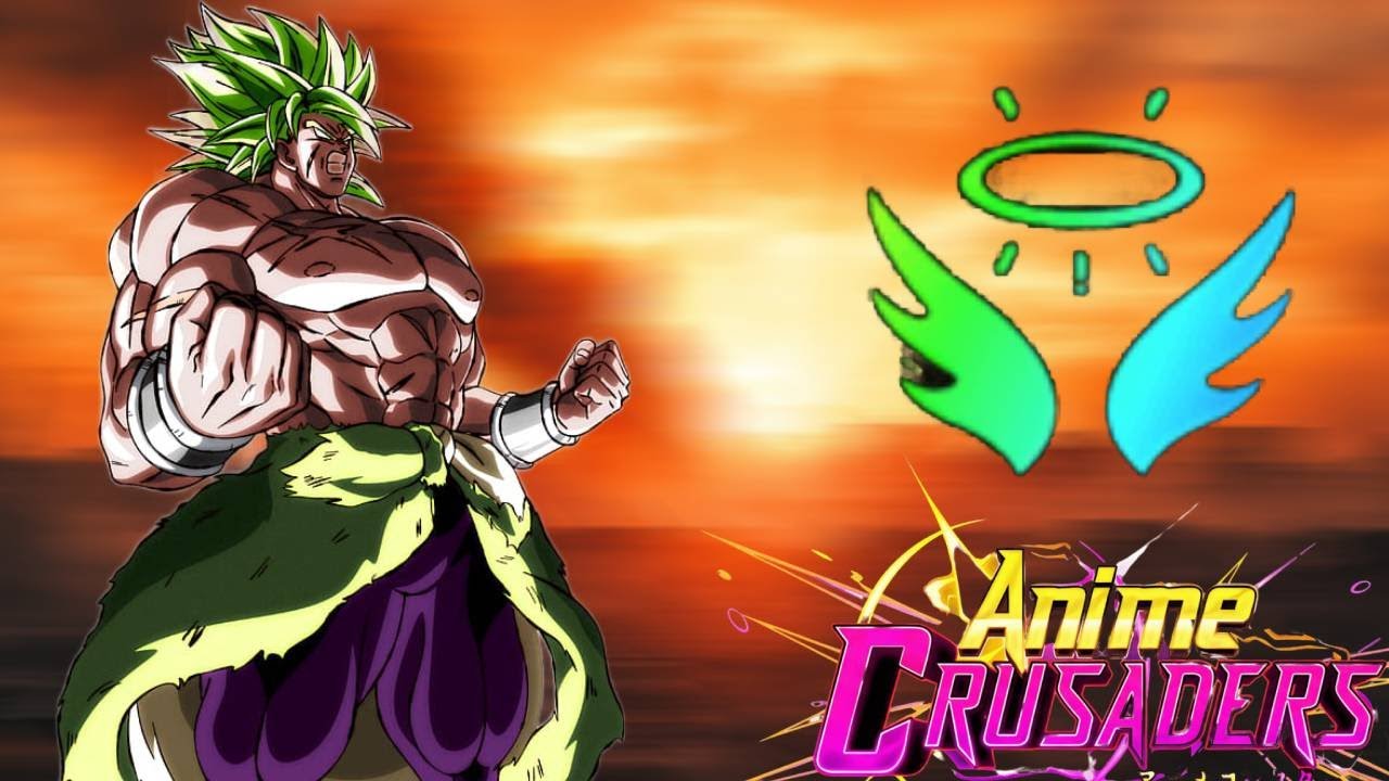Obtaining And Evolving The SECRET BROLY Unit In Anime Crusaders!