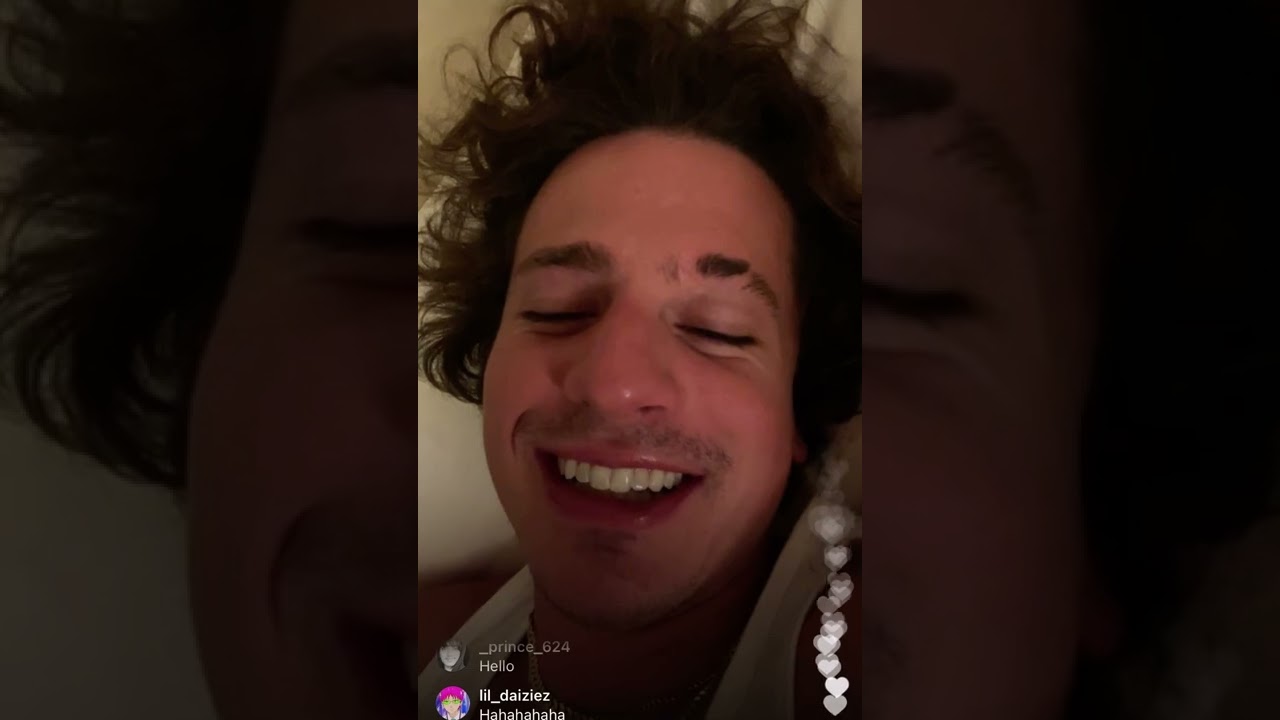 Charlie Puth Instagram Live | March 10, 2022