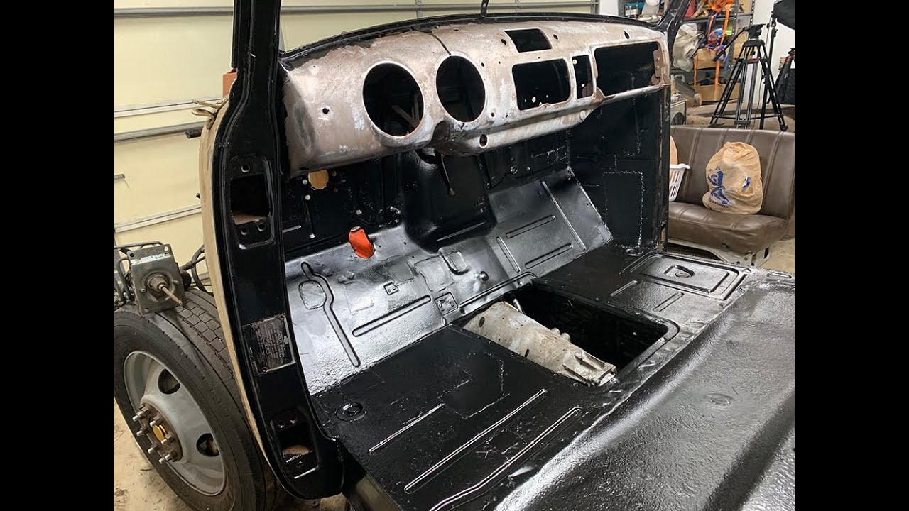 How to Apply Por 15 (CORRECTLY) Chevy Truck Cab Restoration