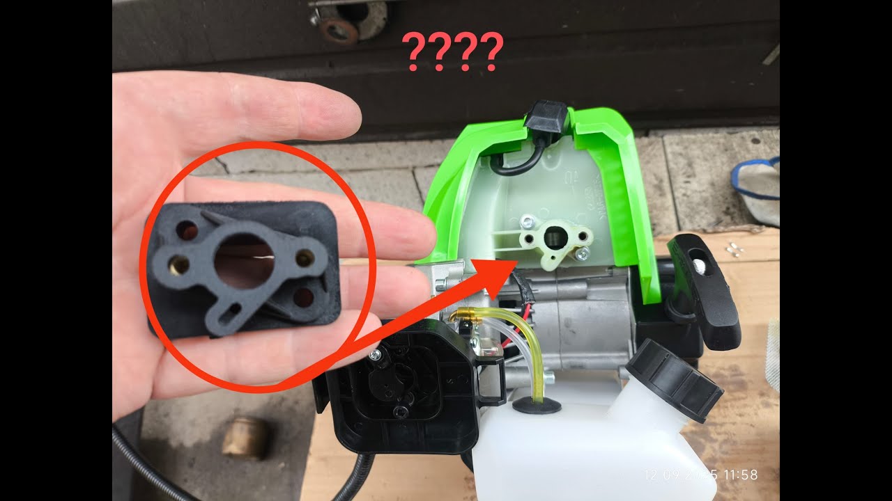 Reparatii admisie motocoasă GF712