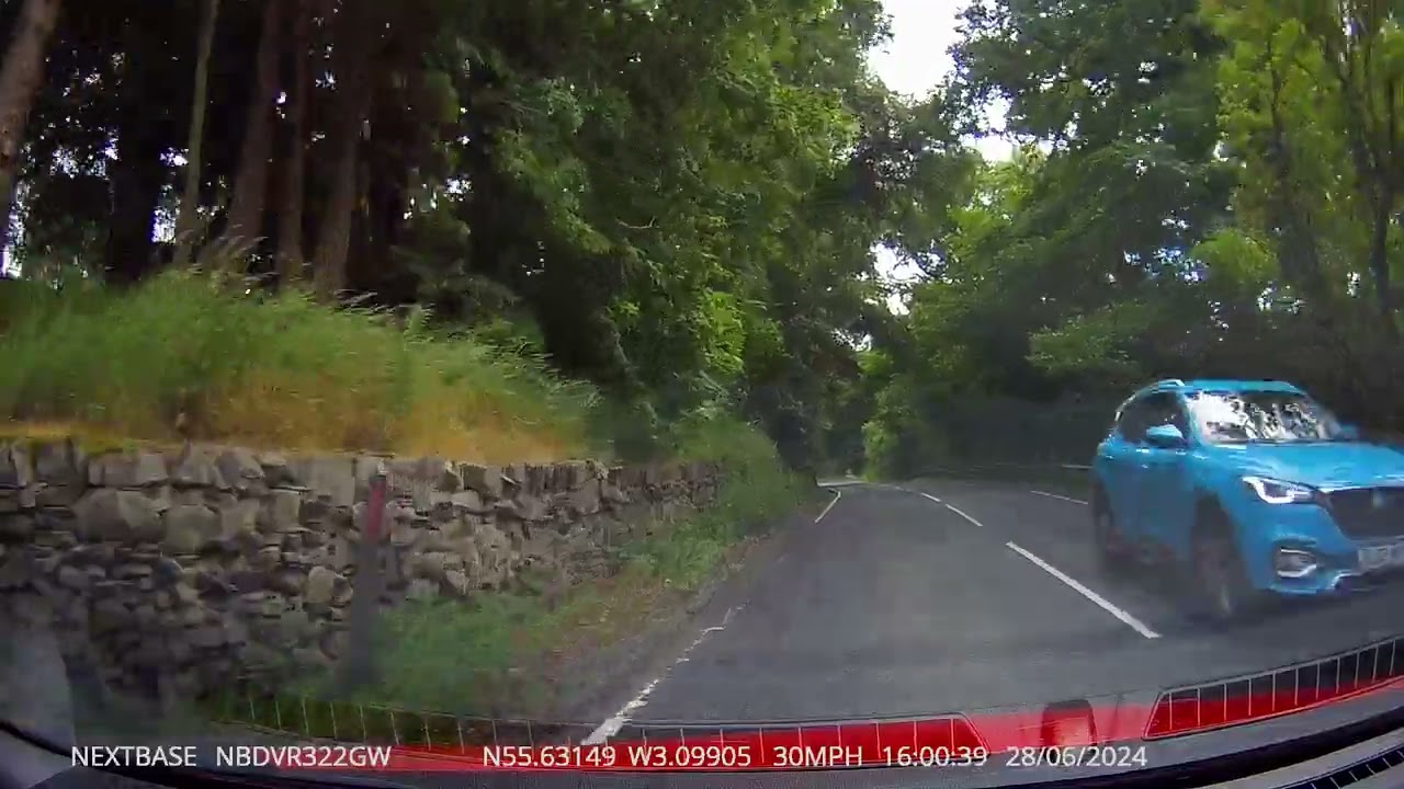Passing Cardrona on the A 72