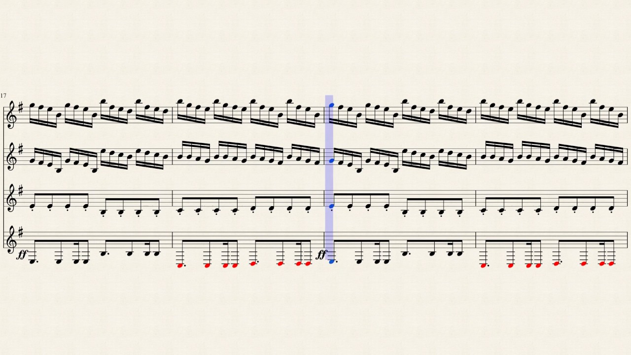 Archangel - Two Steps From Hell for clarinet quartet arr. Zielonka Rafał