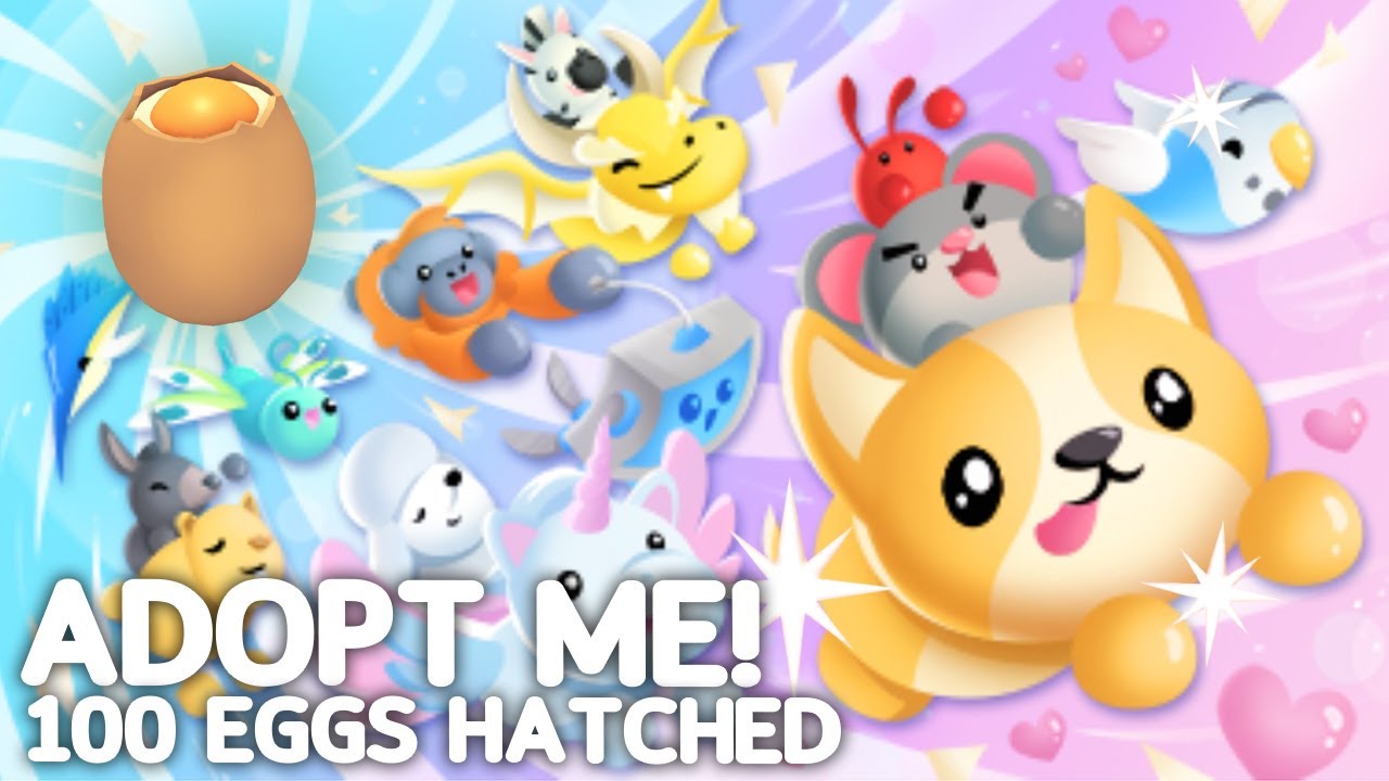 Вылупите 100 новых треснувших яиц в Adopt Me, чтобы получить новых легендарных питомцев! Roblox A...