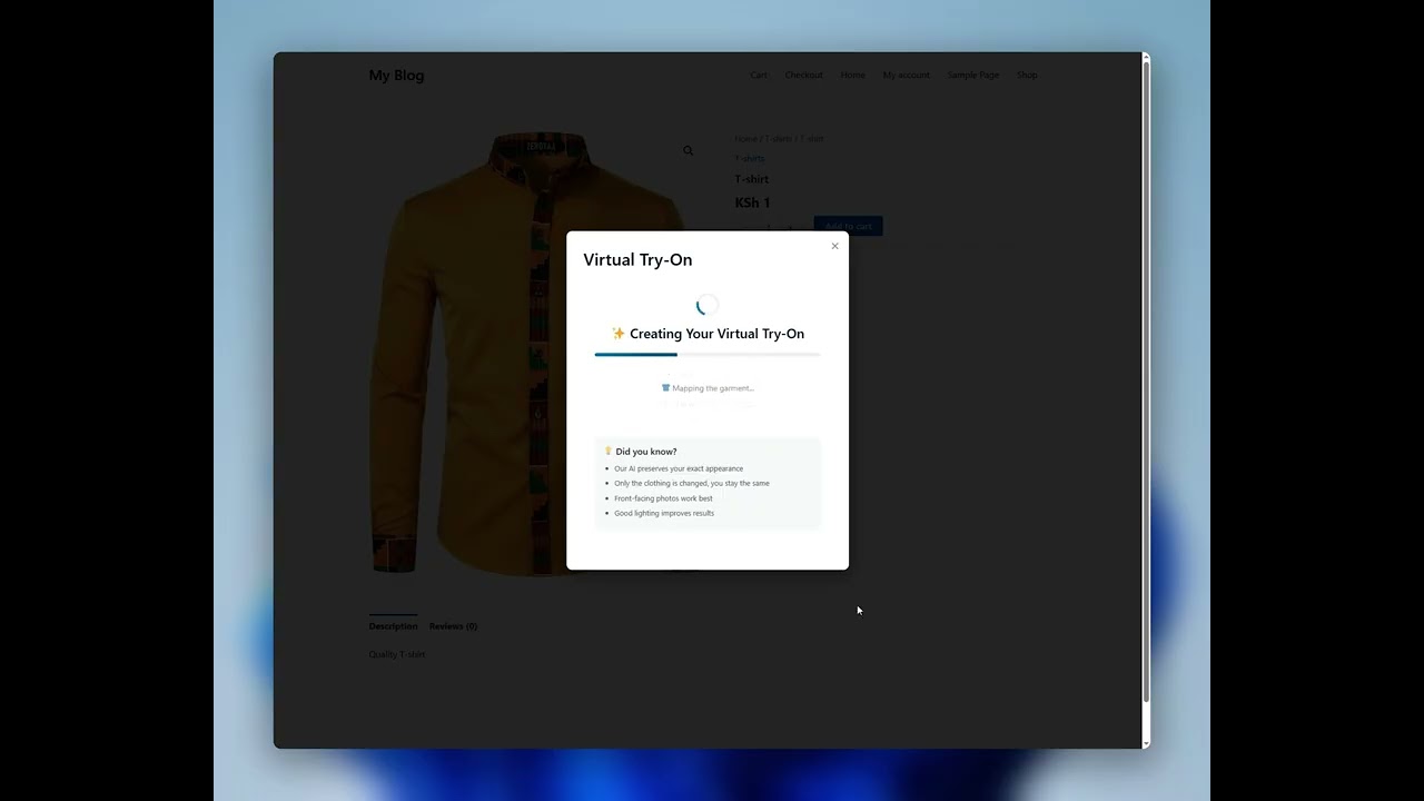 Product Virtual Try On Showroom for WooCommerce (Powered by Nano AI Technology)