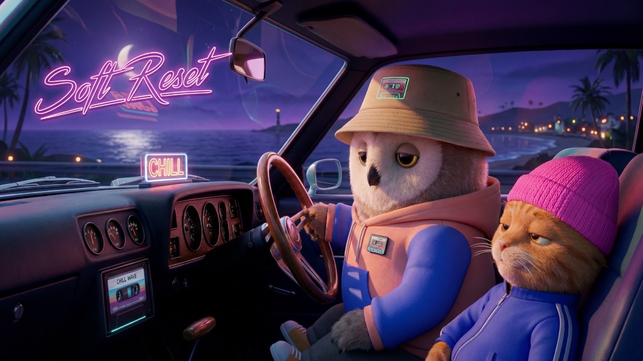 【フリーBGM】Soft Reset – Chill R&B Mix | Free BGM for Study & Work 作業・勉強用チルR&B