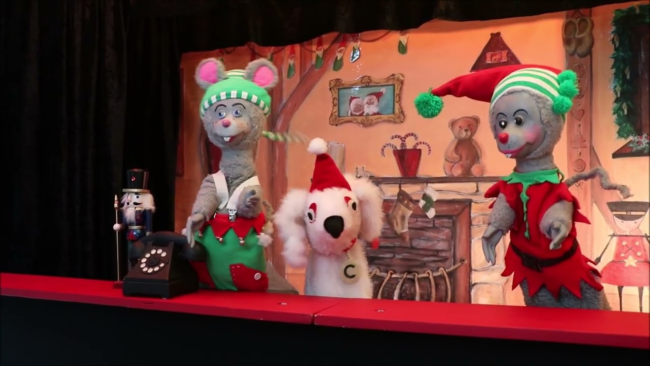 Panique chez le Père Noël - spectacle de marionnettes du Théâtre du Rebond