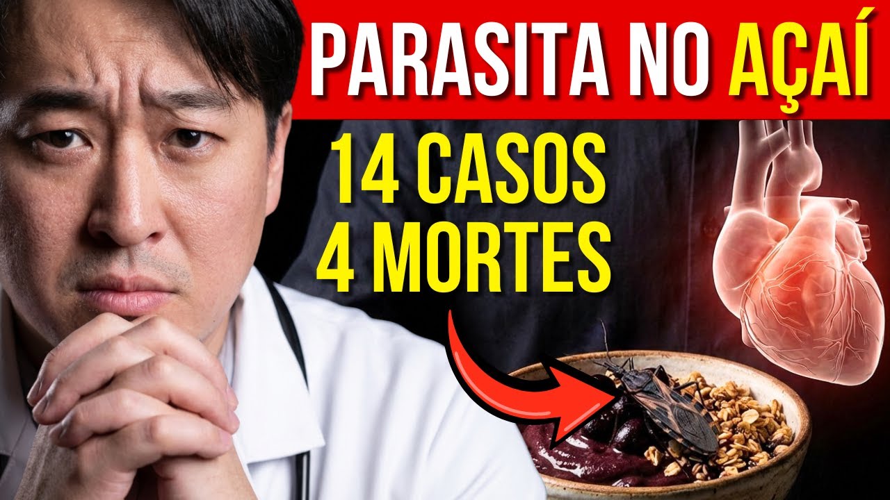 NÃO TOME AÇAÍ Antes de Ver ISSO. O Parasita Que DESTRÓI o Seu Coração.