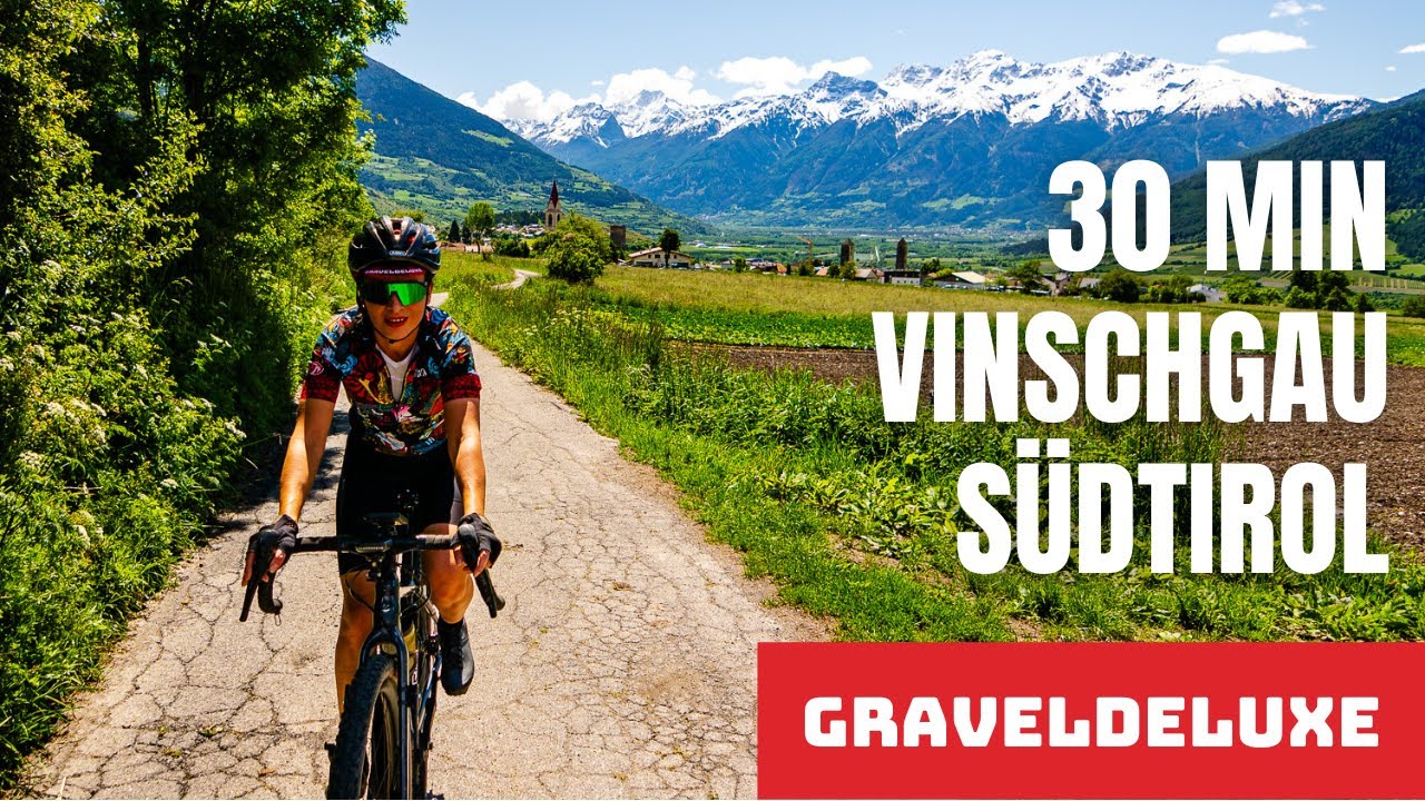 30 Min Mals - Haidersee - Vinschgau Claudia Augusta Radweg Indoor Cycling Training