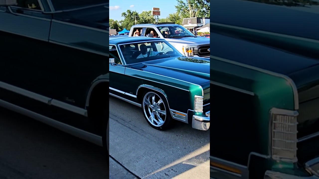 1977 Lincoln Continental Classic Car Drive By Engine Sound Telegraph Cruise 2024