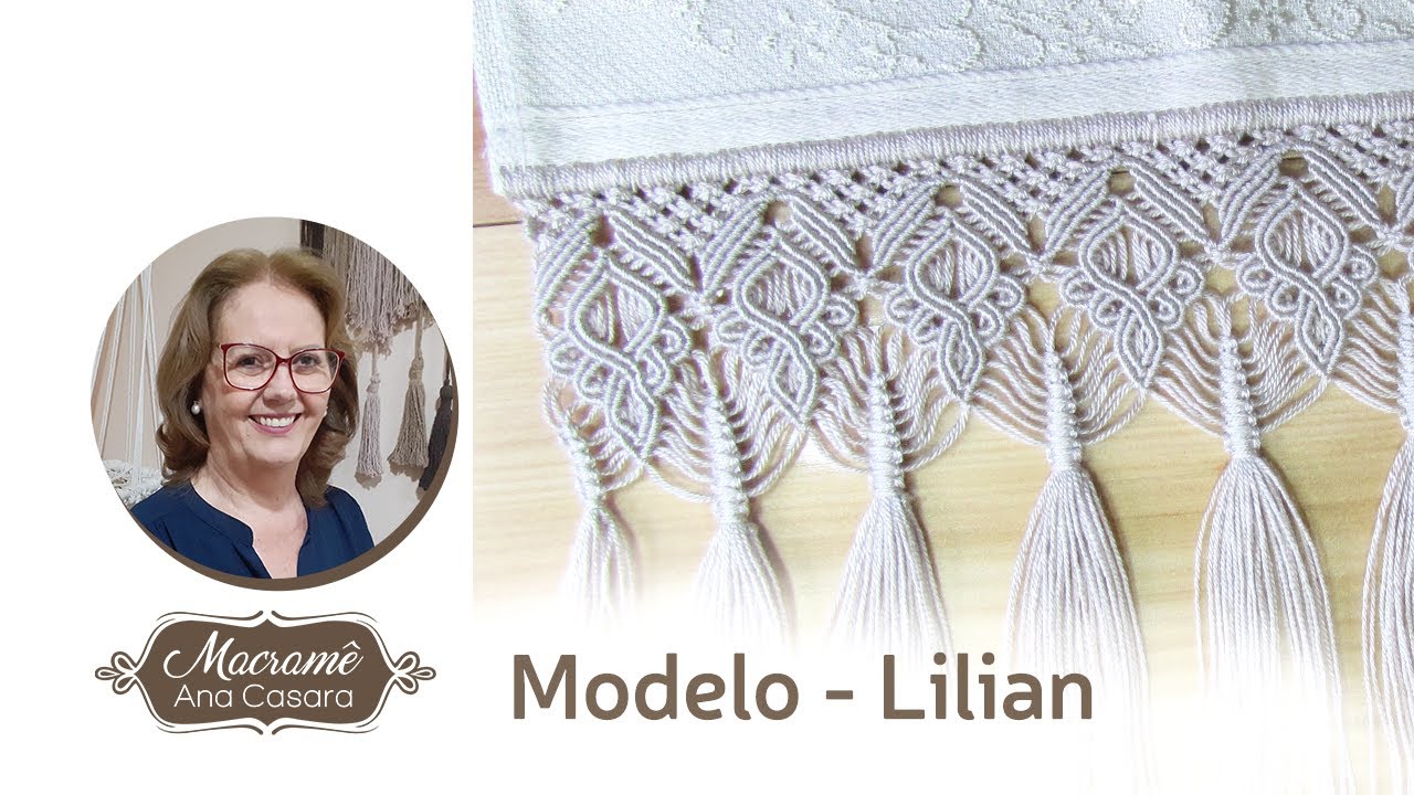 Modelo Lilian - Macramê Ana Casara