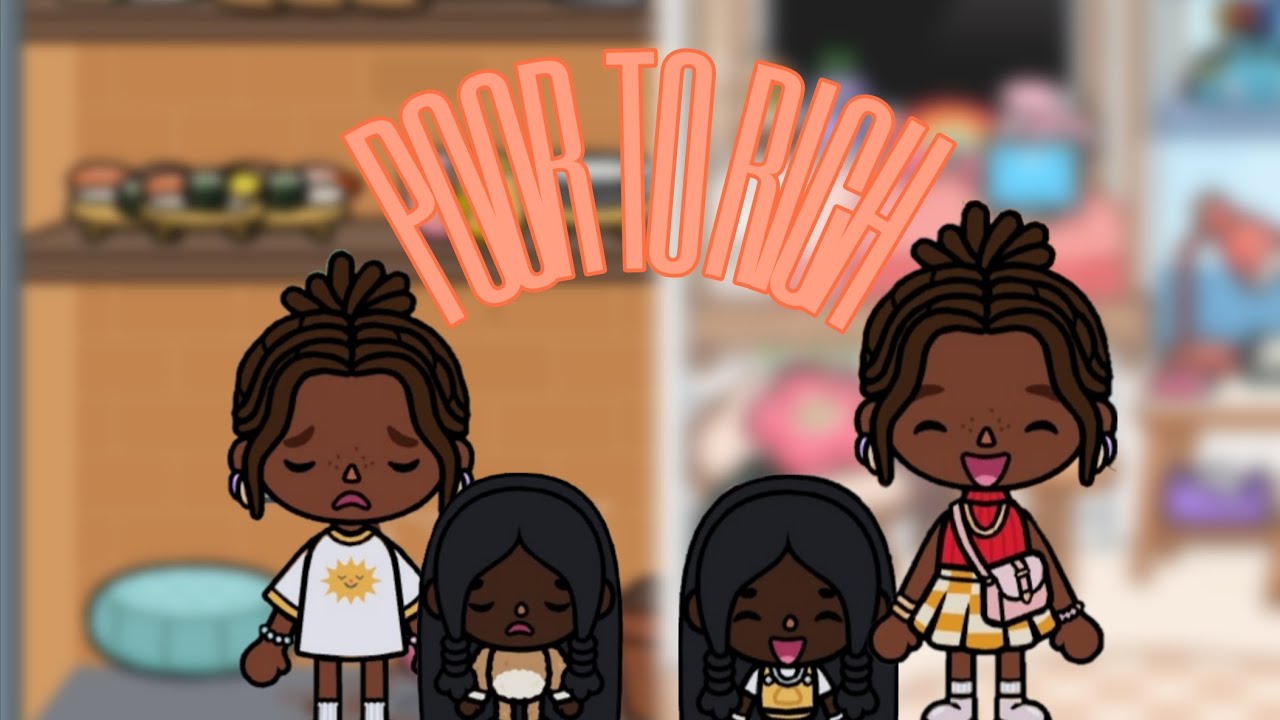 Poor to rich ll *WITH VOICE* ll Toca Boca Roleplay @TOCAA-TAYY tysm for inspiring me love your vids!