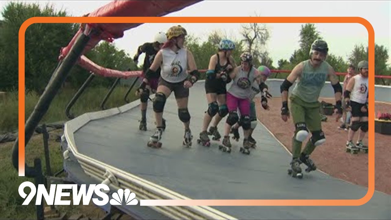 Colorado's first banked roller derby track is in a Denver backyard