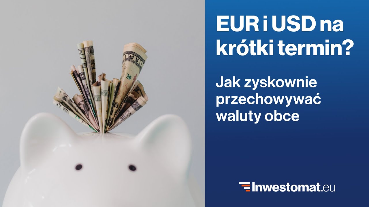 Jak zyskownie przechowywać waluty obce (EUR, USD)?