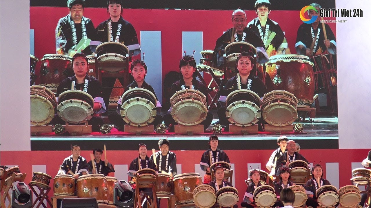 Trình diễn trống Taiko 太鼓 Nhật Bản 2019 - The 6th Japan Vietnam Festival in Ho Chi Minh City