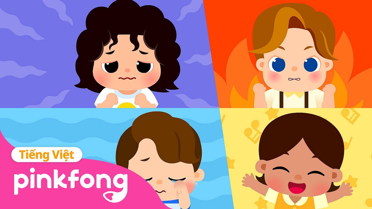 Sẻ chia cảm xúc 💟 Bài Hát Phát Triển Nhân Cách Của Pinkfong | Cá Mập Con Baby Shark - Nhạc thiếu nhi