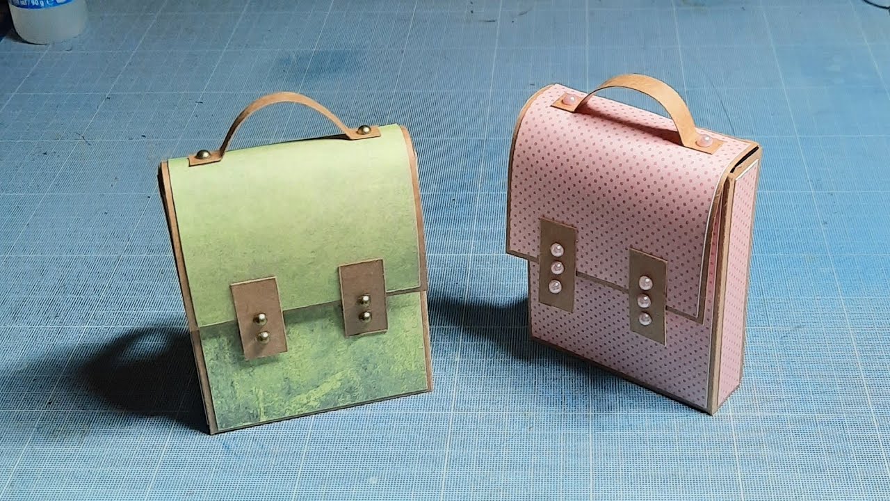 Tuto Mini Cartable facile