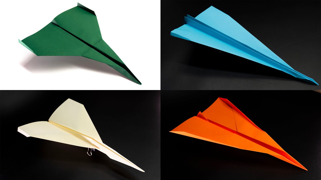 4 formas de hacer un avión de papel 57