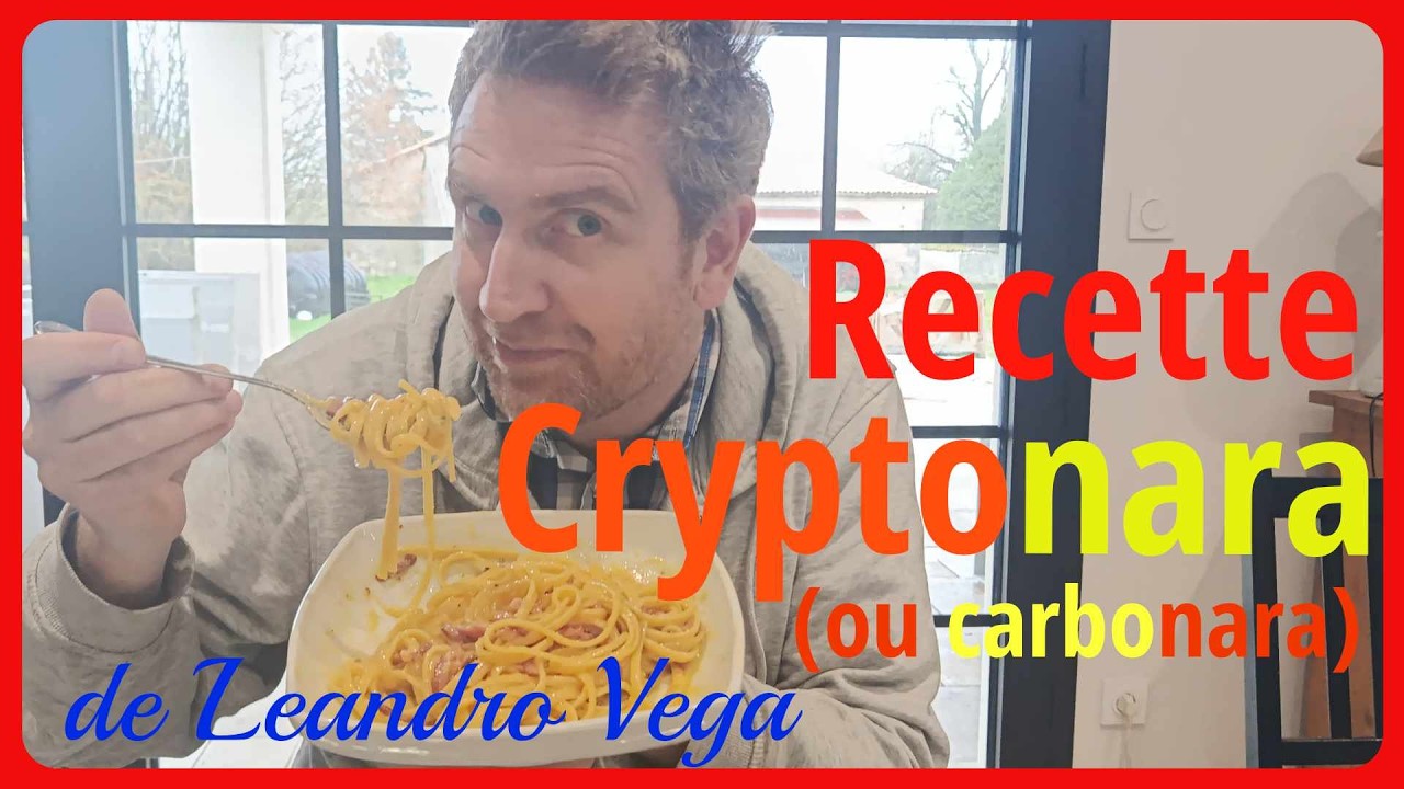 Ne ratez ni la vraie carbonara…ni l’opportunité d’une génération: XRP. Les deux sont importantes :-)
