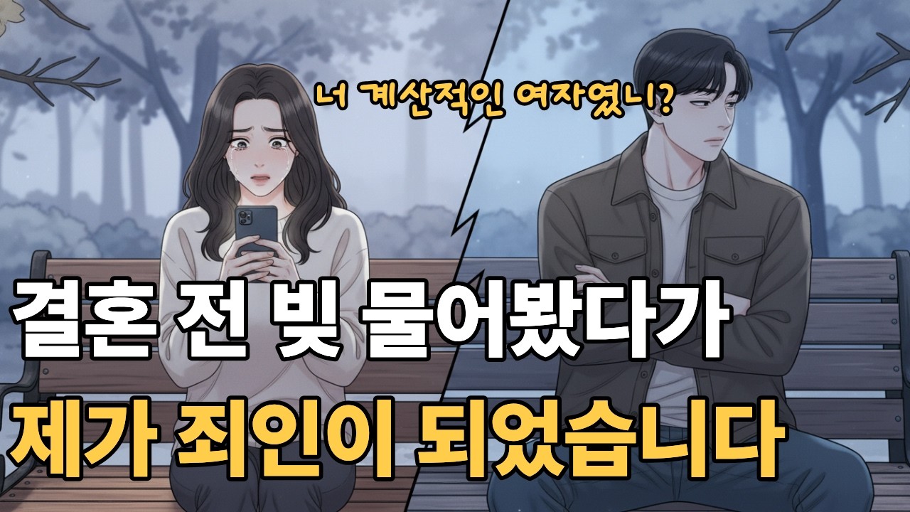 [실화] 상견례 앞두고 빚 물어봤다가 내가 죄인 됐습니다  | 실화사연 | 인생사연 | 감동사연 | 막장사연 | 제보사연 |