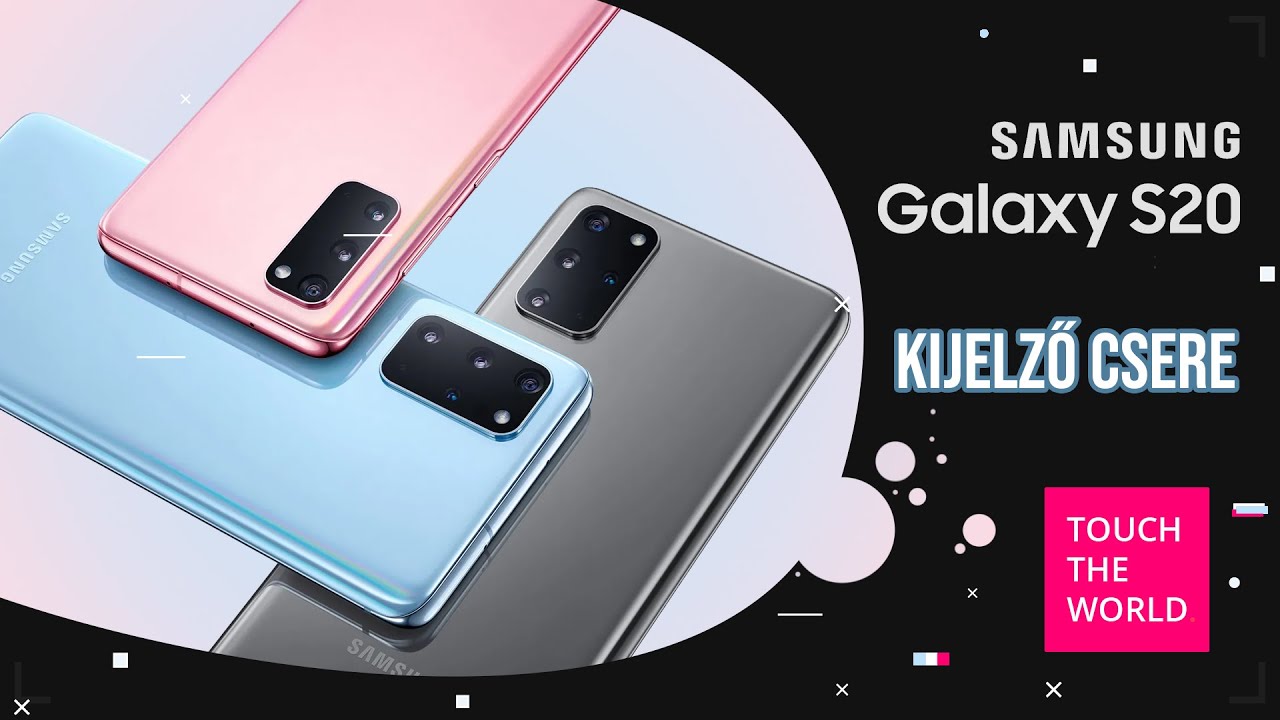 Samsung Galaxy S20 Gyári kijelző csere