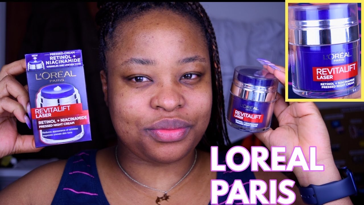 L'OREAL PARIS NEW REVITALIFT LASER RETINOL + NIACINAMIDE PRESSED NIGHT CREAM | JENNY FYN