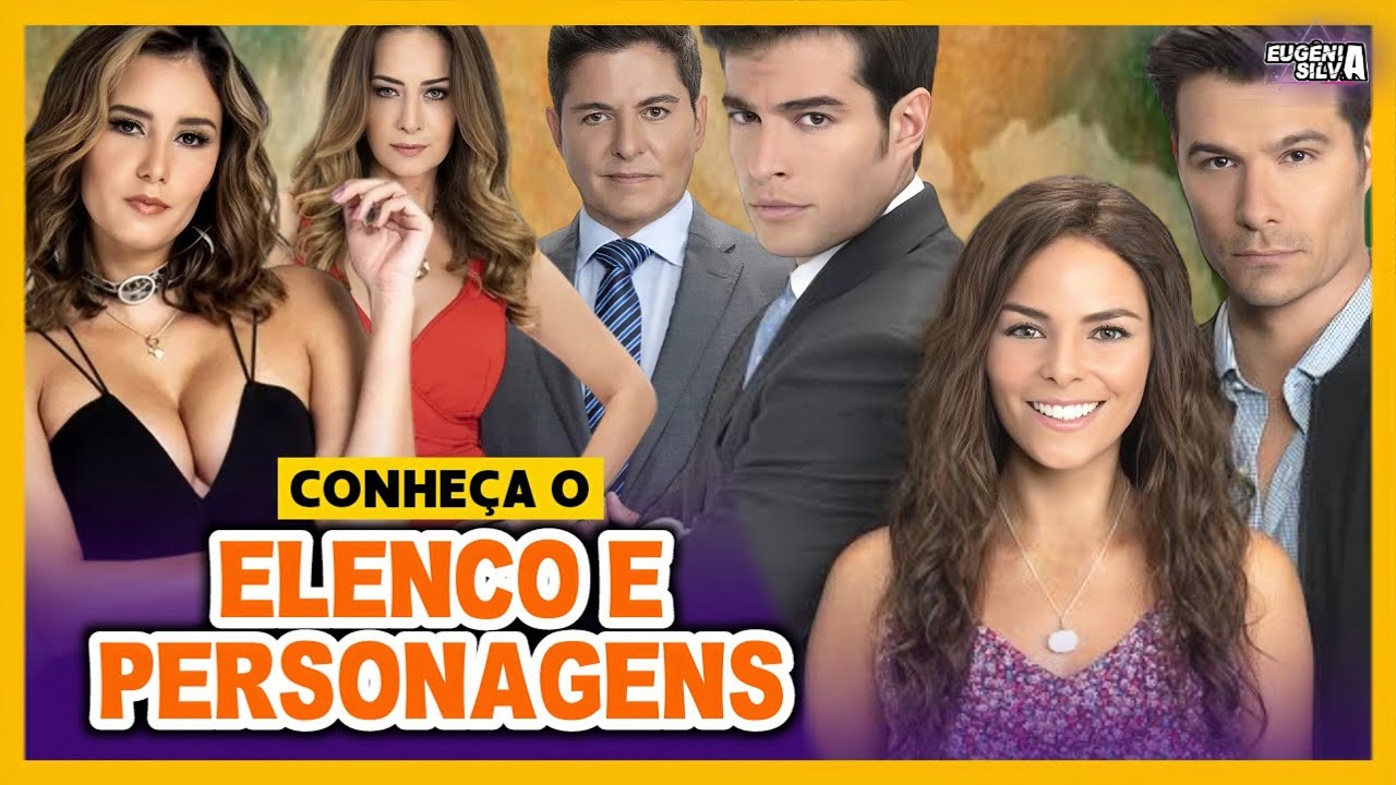 Conheça os PERSONAGENS e ELENCO de 'Contigo Sim' | Estreia dia 22 de Abril no SBT