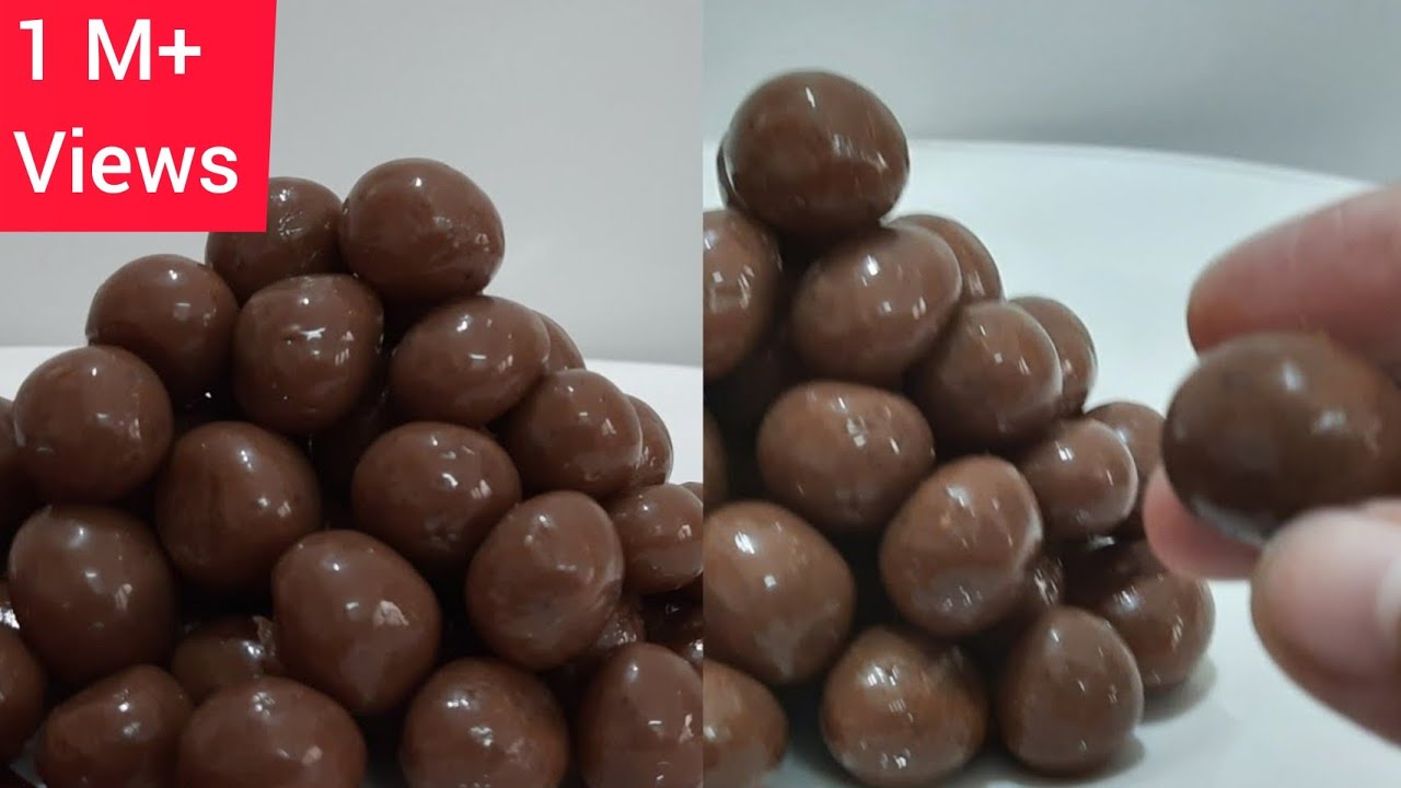 Homemade Cadbury Shots Truffle Recipe | Cadbury Milk Chocolate Recipe