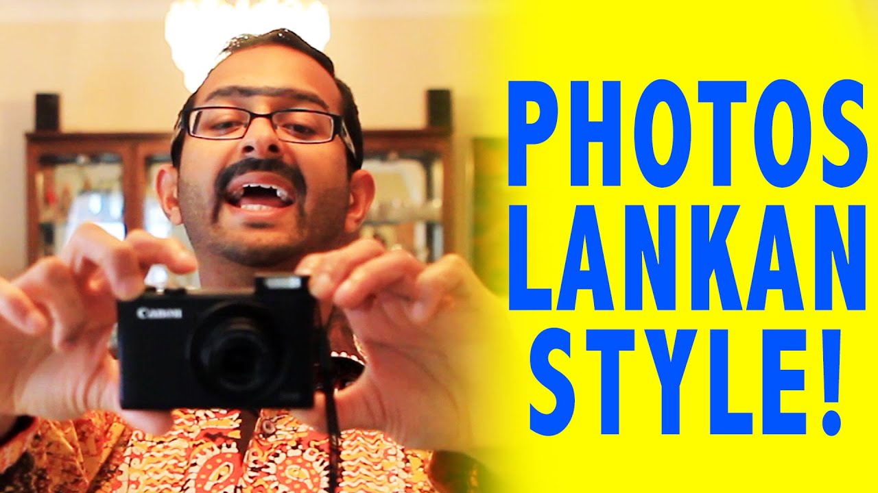 HOW TO TAKE A PHOTO (SRI LANKAN STYLE!)